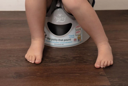 Genialny nocnik Pourty - Szary