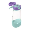 Sportowa butelka tritanowa 600 ml, Lilac Pop, b.box