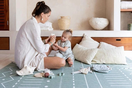 TODDLEKIND Mata do zabawy piankowa podłogowa Prettier Playmat Berber Moss