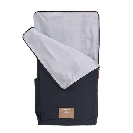 Lassig Green Label Plecak dla mam z akcesoriami Rolltop Backpack night blue