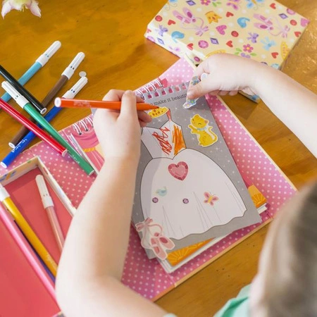 Tiger Tribe Zestaw Kolorowanek - Balet