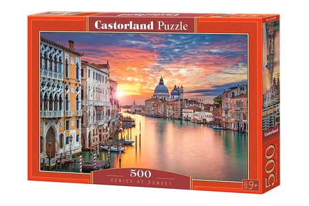 Puzzle 500 Wenecja o zachodzie słońca B-52479