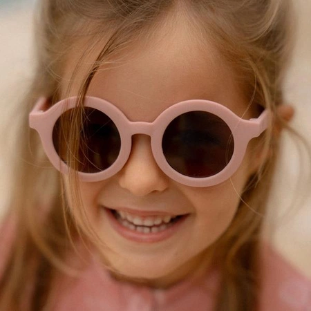 Little Dutch Okulary okrągłe Soft Pink