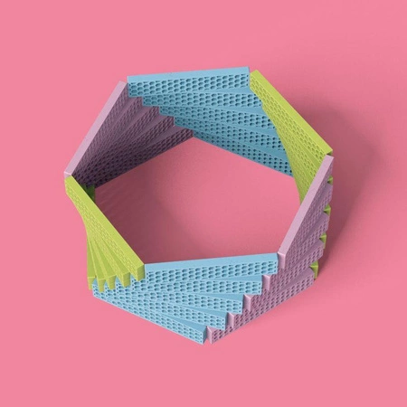 Kreatywne klocki konstrukcyjne pastelowy Fun Box Bioblo 200 elementów