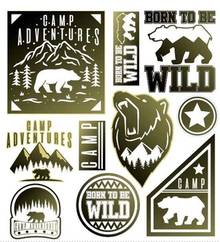 Naplamki camp - naprasowywanki na ubranie