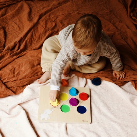 Balonowy Sorter, tęczowy, Jellystone Designs