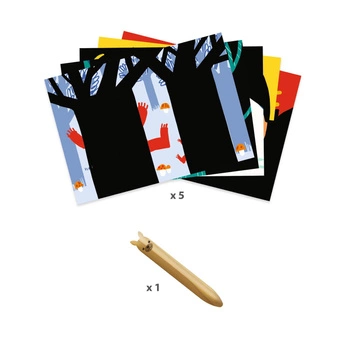 Wydrapywanka NAUKA O ZWIERZĘTACH DJ00041