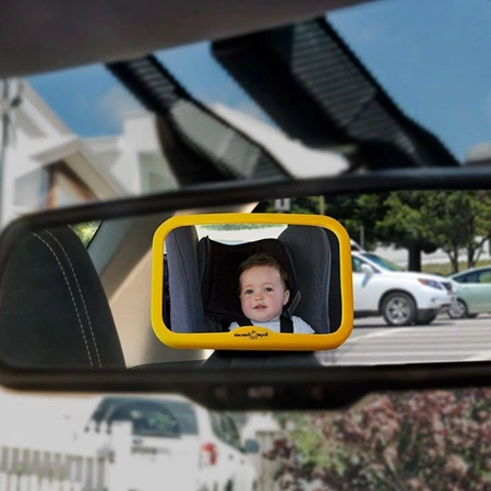 Lusterko do samochodu dla dziecka, żółte, Royal Rascals