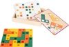 Klocki kształty geometryczne - zabawka Montessori