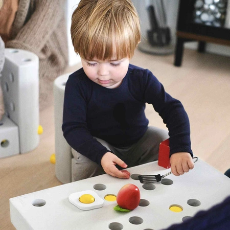 MODU Dreamer kit 12in1 – Kreatywne klocki rozwijające motorykę dużą, żółty