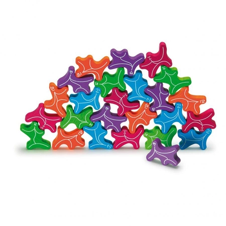 Gra zręcznościowa drewniane Duszki XL 25 el. Erzi 42264