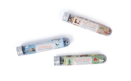 Display z mini puzzlami w tubie ODKRYWCY 712404