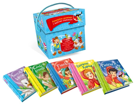 Najpiękniejsze bajki pudełko z bajkami