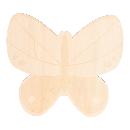 Little Dutch Drewniana lampka Motylek LA30323010