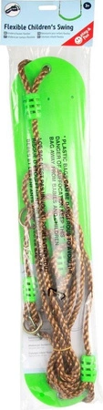 Zielona elastyczna huśtawka 11585-Small Foot, zabawy w plenerze