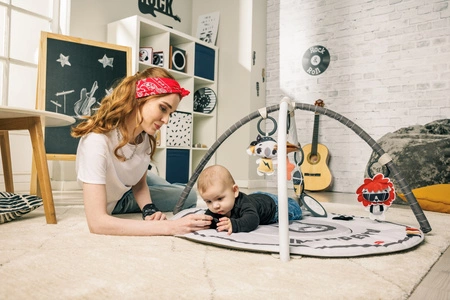 Gimnastyka/mata edukacyjna z pałąkami - Tiny Rockers Tiny Love