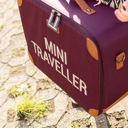 Childhome Walizka dziecięca Mini traveller Aubergine