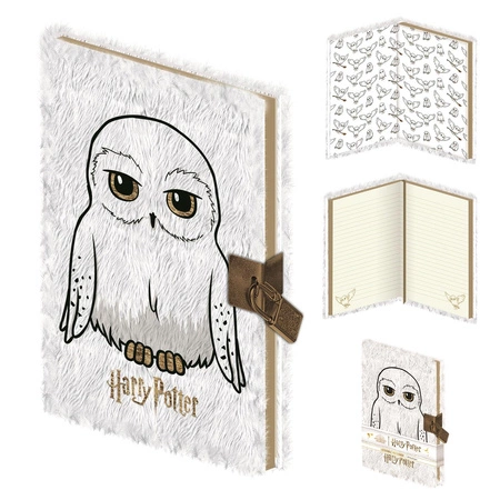 Notatnik zamykany A5 premium Harry Potter - Hedwiga
