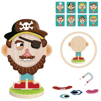 TOOKY TOY Tajemnicza Twarz Gra Zgadnij Kim Jestem? Pakiet 3 sztuk