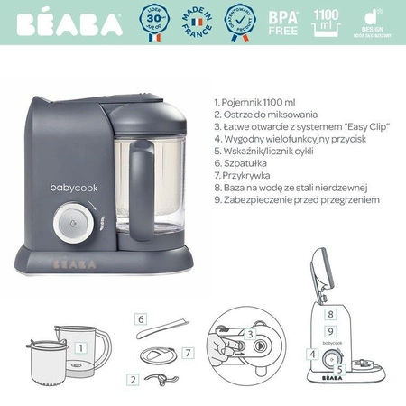 BEABA Babycook® Dark Grey