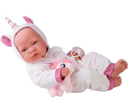 Lalka jednorożec z maskotką Antonio Juan 50268