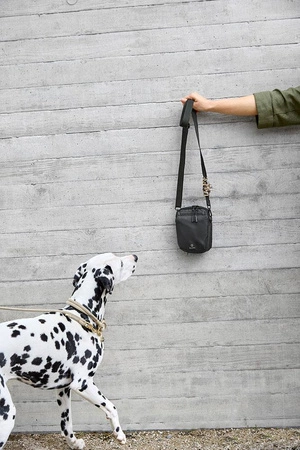 PALOPA Torebka saszetka na smakołyki dla psa Greta black L