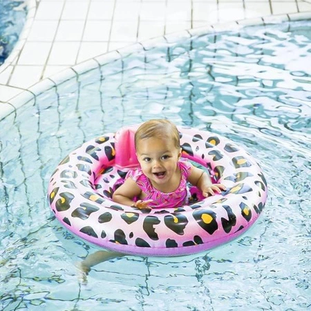 The Swim Essentials Kółko treningowe dla dzieci Panterka Róż 2020SE32
