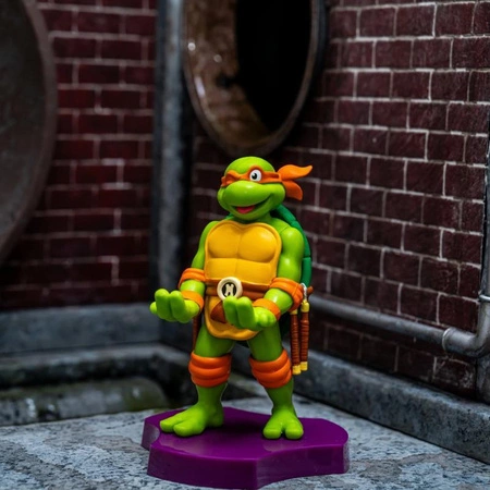 Stojak na słuchawki Wojownicze Żółwie Ninja - Michaelangelo (11 cm)