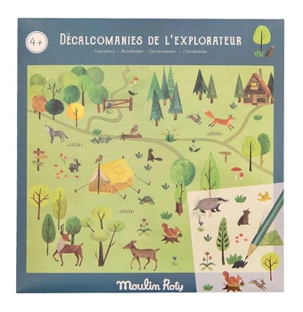 Kalkomania ODKRYWCA Les Jardin du Moulin 712429