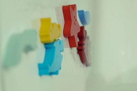 Moes Zabawki do Kąpieli Waterfun Rainbow 6 szt