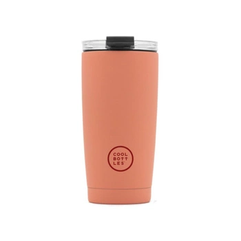 Cool Bottles Kubek termiczny 550 ml Triple cool Pastel Coral