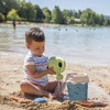 SMOBY GREEN Wiaderko z akcesoriami do piasku i konewką z bioplastiku
