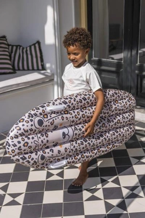 The Swim Essentials Dmuchana deska Beige Leopard 120 cm 2022SE311