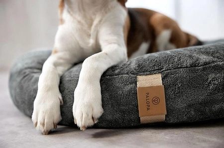 PALOPA Okrągłe legowisko donut dla psa Fippa anthracite S