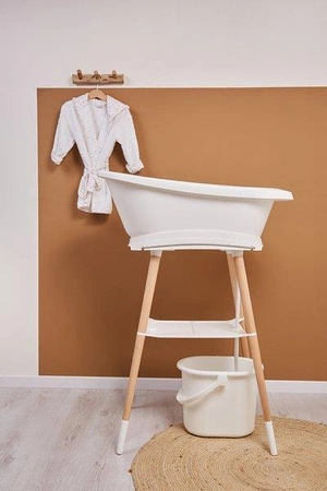 bébé-jou Wanienka Sense Edition z czujnikami temperatury Biała 420201