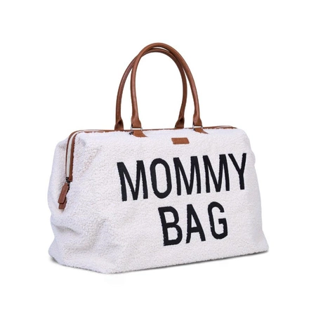Childhome Torba Mommy Bag Teddy Bear White (Limited Edition)