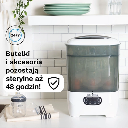 Baby Brezza Sterylizer Dryer Advanced - sterylizator i suszarka do butelek