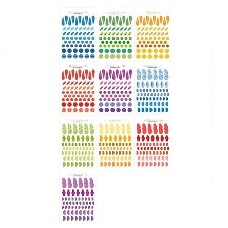 Zeszyt - kolorowanka - wyklejanka do kreatywnej zabawy, Art&Stickers | Londji®