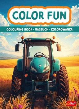 Maszyny rolnicze. Kolorowanka. Malbuch. Colouring book
