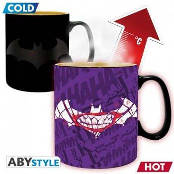 Batman Matte DC COMICS  Mug Heat Change - 460 ml / kubek termoaktywny matowy Batman Dc Comics - ABS