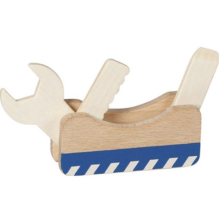 Wielofunkcyjne narzędzie drewniane dla dzieci 58405 Goki mały majsterkowicz