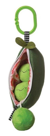 Zawieszka do wózka Zielony groszek, 214660-Manhattan Toy