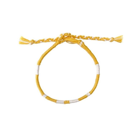 Zestaw kreatywny do tworzenia biżuterii Tęczowe bransoletki 30 szt. 8+, Janod