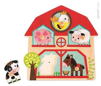 Puzzle muzyczne Mieszkańcy farmy, Janod