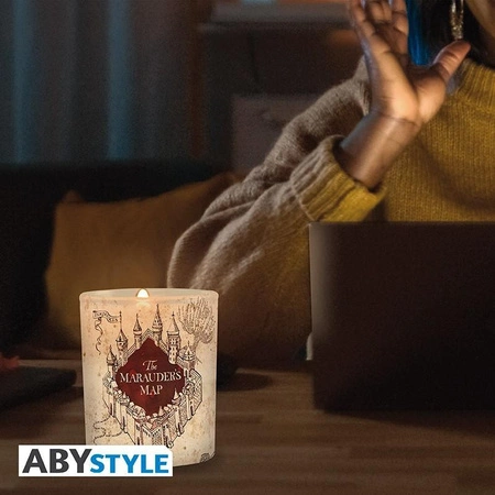 Zestaw Prezentowy: Świeczka + Grafika Akrylowa + Naklejki Harry Potter