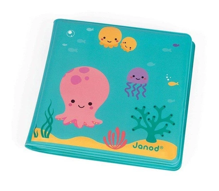 Magiczna książeczka do kąpieli Pod wodą 10 m+, Janod