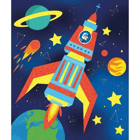 Multizestaw kreatywny Kosmiczne przygody 7+, Janod