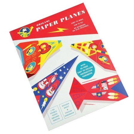 Papier dwustronny origami do tworzenia samolotów, Rex London