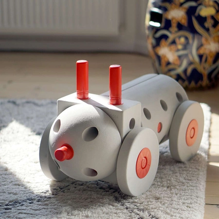 MODU - Half Ball Kit - piankowe półkule rozwijające motorykę dużą, czerwone