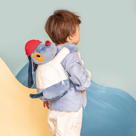 Lilliputiens Miękki plecak przytulanka Piesek Jules